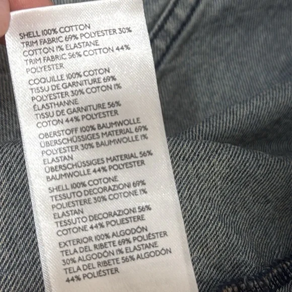 FREE PEOPLE We The Free Throwback Medium Denim Layered Look Jacket - Picture 8 of 12